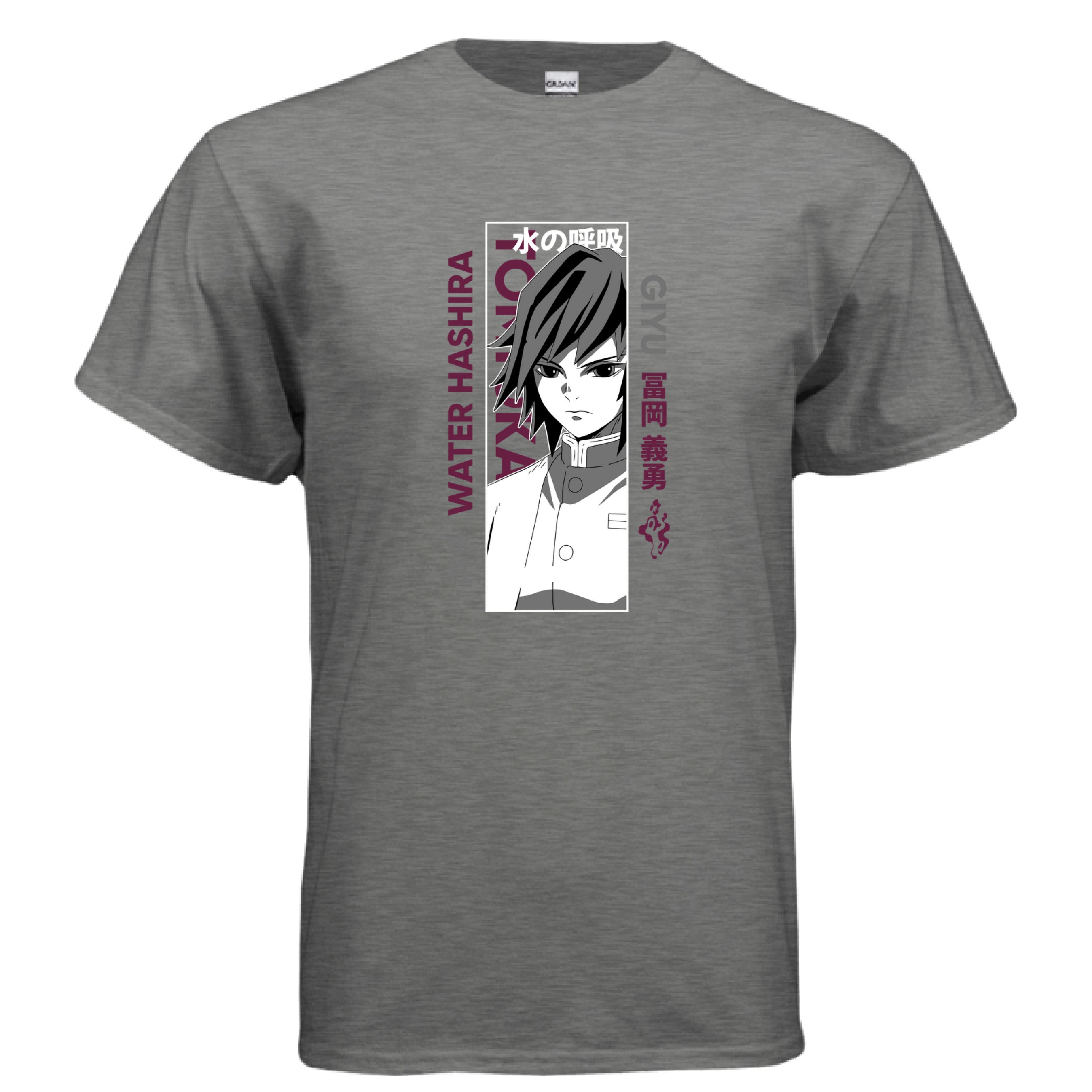 GRAPHITE HEATHER - FRONT