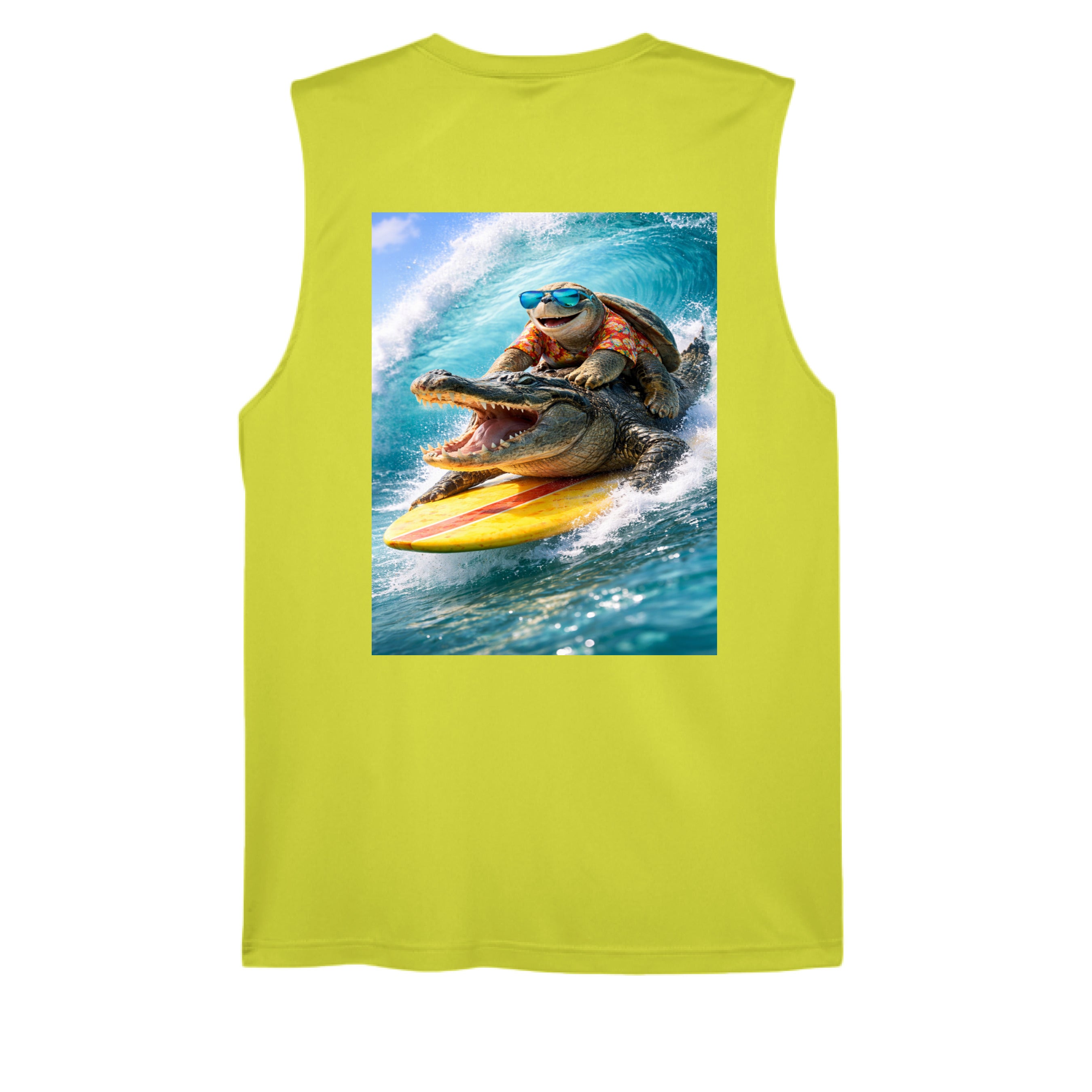 SAFETY YELLOW - BACK