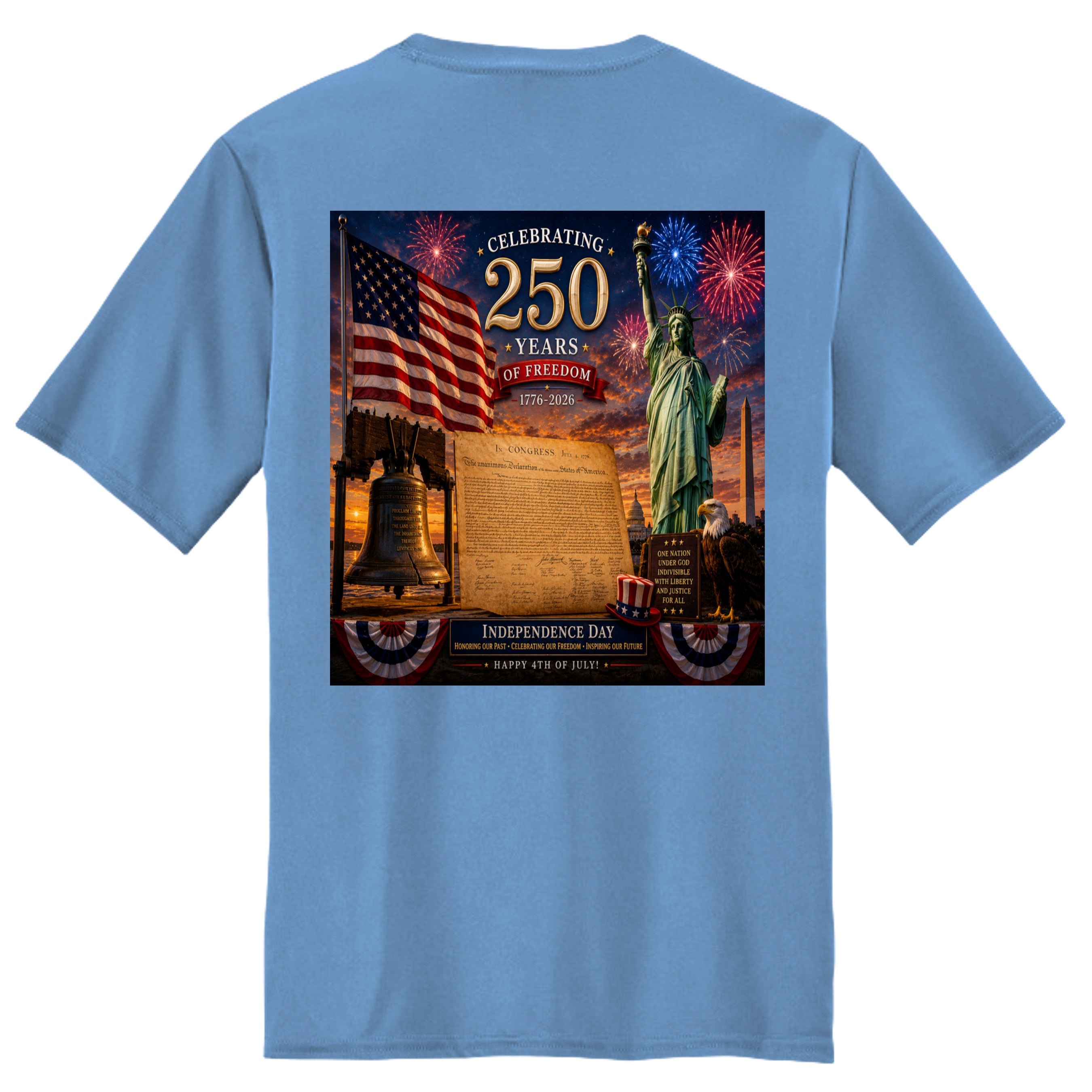Carolina Blue - PC380 - BACK