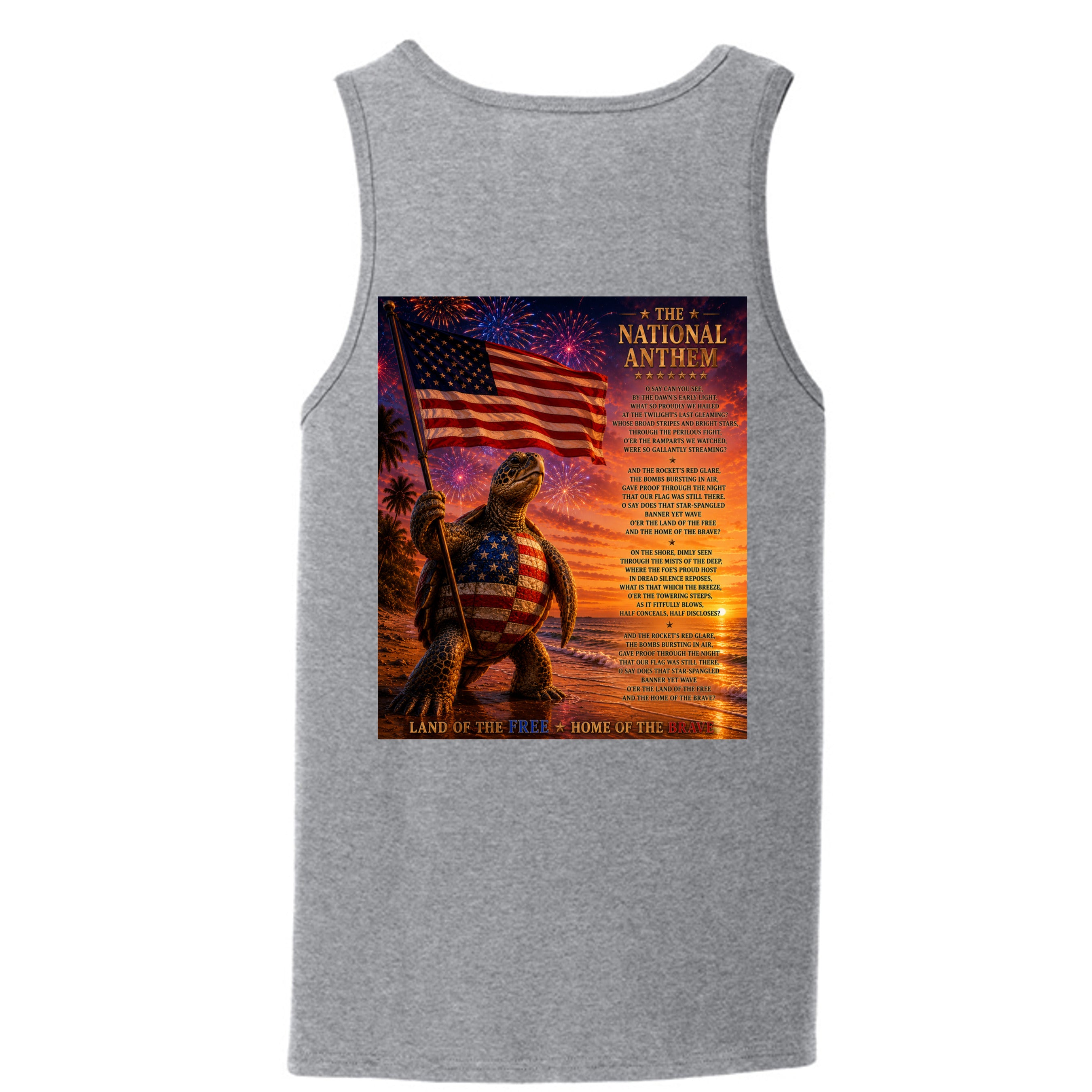 Athletic Heather - PC54TT - BACK