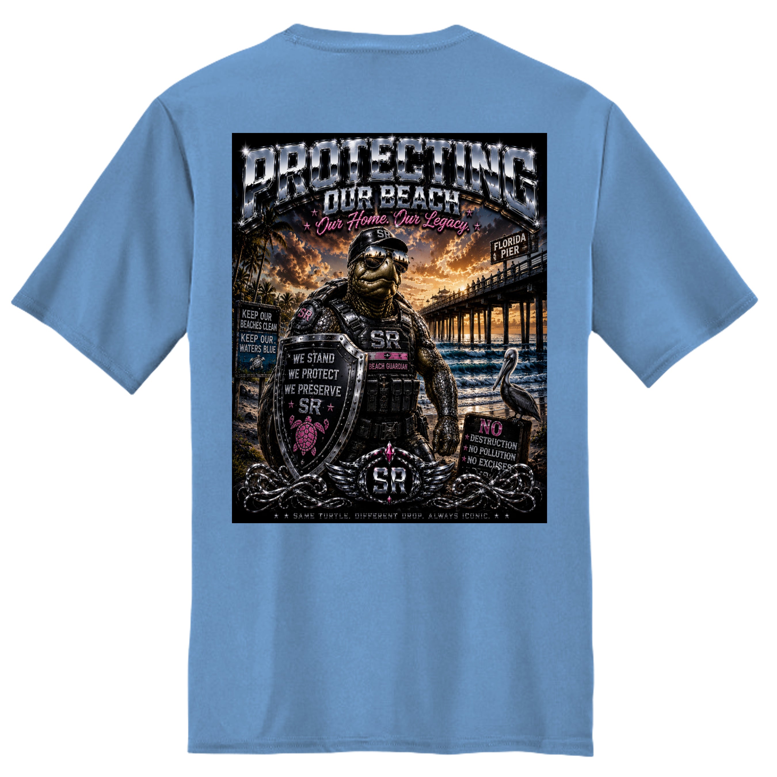 Carolina Blue - PC380 - BACK