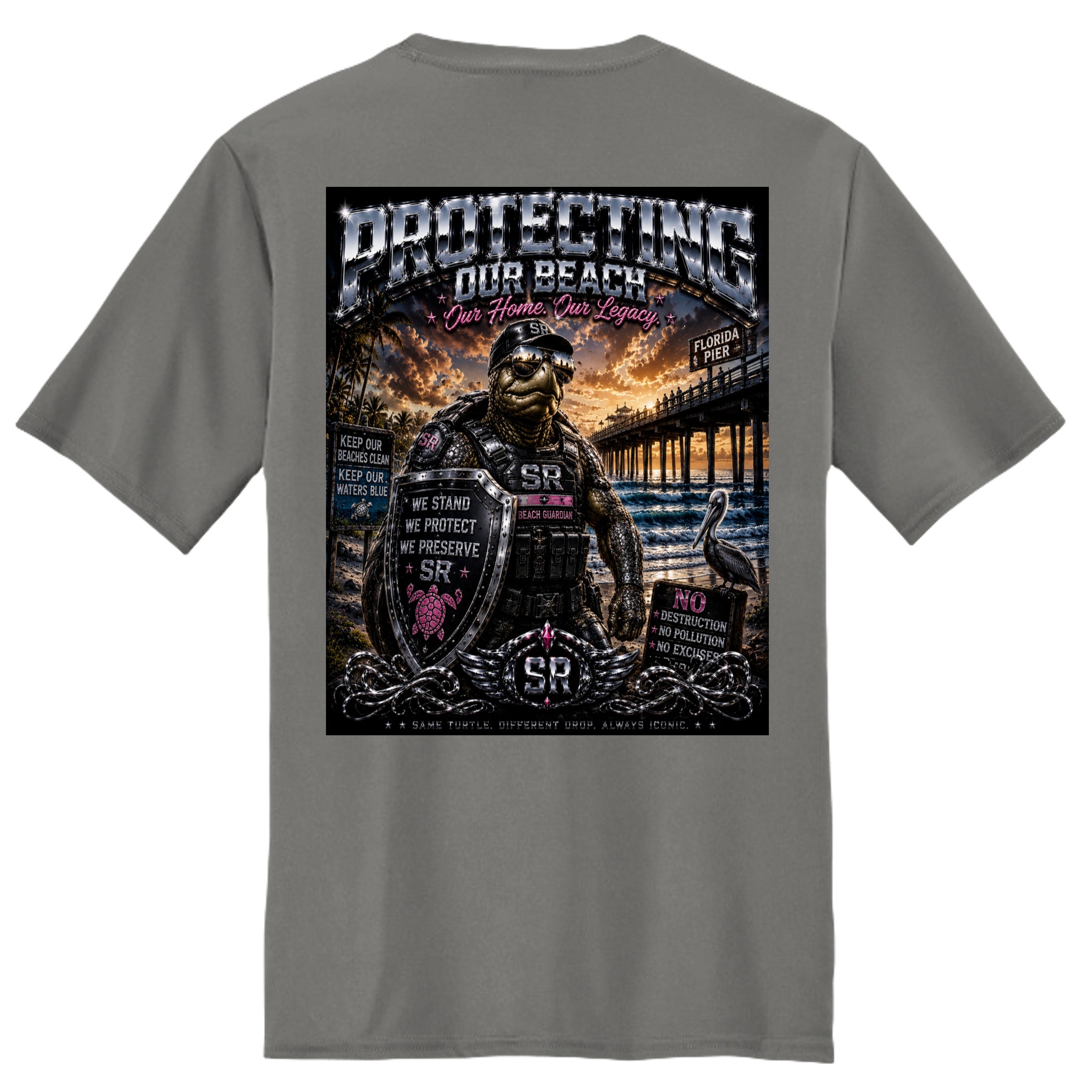 Grey Concrete - PC380 - BACK